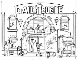 Spider-Daily-Bugle-rough Spider-Daily-Bugle-rough