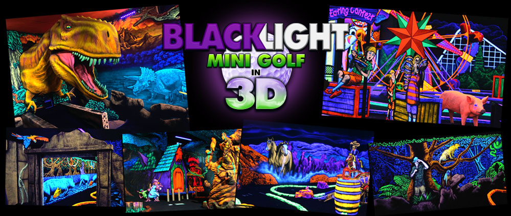 Black Light Mini Golf Builders